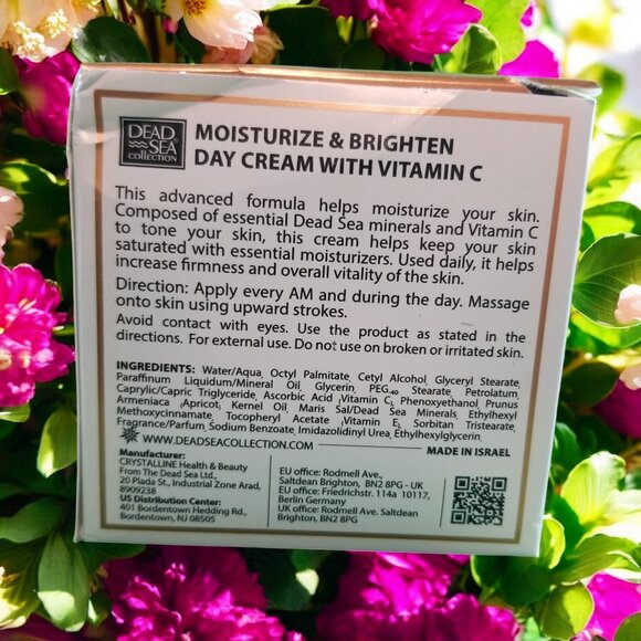 Dead Sea Collection Vitamin C Rejuvenating Day Cream 1.69 oz 12841 - Picture 5 of 6